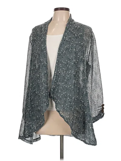 Pre-owned Keren Hart Cardigan Sweater In Gray