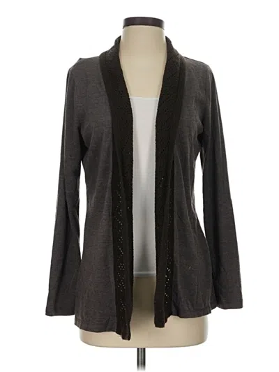 Pre-owned Keren Hart Cardigan Sweater In Gray