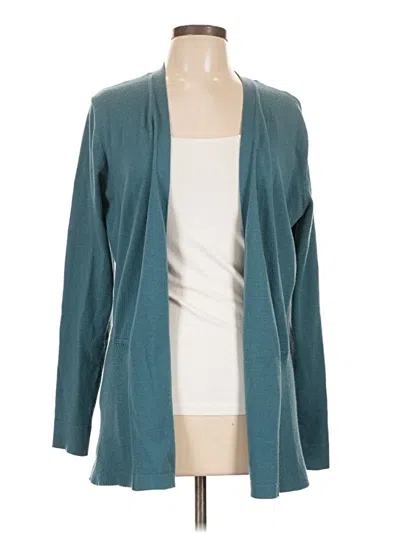 Pre-owned Keren Hart Cardigan Sweater In Teal
