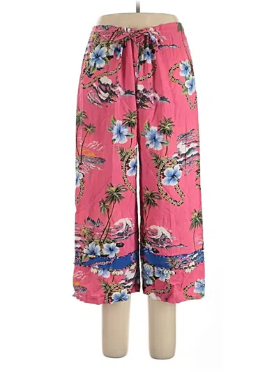 Pre-owned Keren Hart Casual Pants In Pink