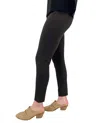 Keren Hart Front Seam Leggings In Black In Black