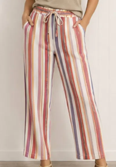 Keren Hart High Waist Pants In Multi Stripe