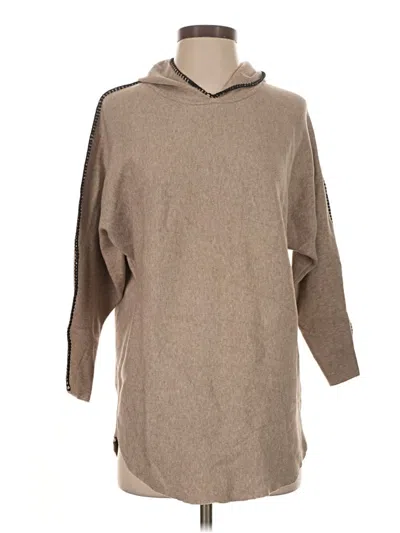 Pre-owned Keren Hart Poncho In Tan