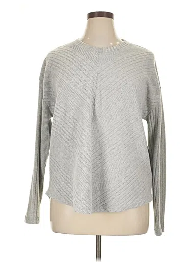 Pre-owned Keren Hart Pullover Sweater In Silver