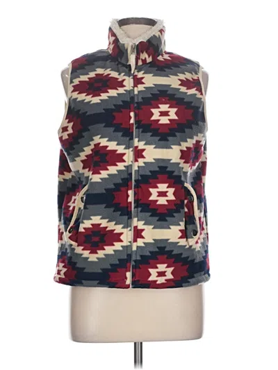 Pre-owned Keren Hart Vest In Red