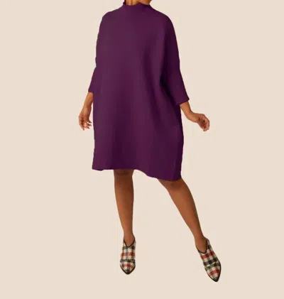Kerisma Aja Dress In Purple Wine