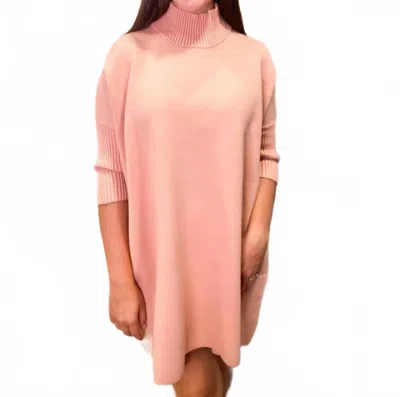 Kerisma Aja Dress In Rose Linen In Pink