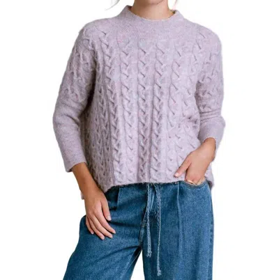 Kerisma Aja Frenchie Sweater In Pastel Quartz In Purple