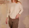 Kerisma Artesian Top In Ecru In White