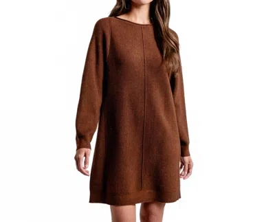 Kerisma Asima Sweater Dress In Brown