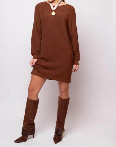 Kerisma Assima Sweater Dress In Brownie