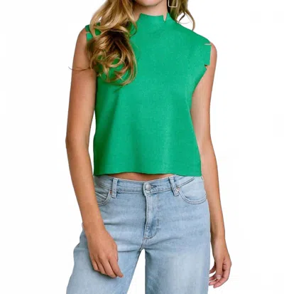 Kerisma Betty Knit Top In Green