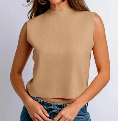 Kerisma Betty Top In Milk Tea In Brown