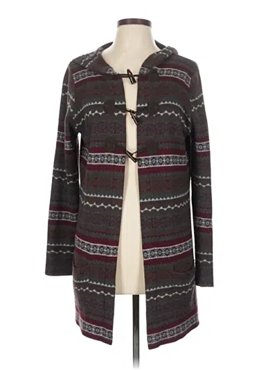 Pre-owned Kerisma Cardigan Sweater In Burgundy