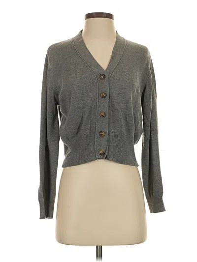 Pre-owned Kerisma Cardigan Sweater In Gray