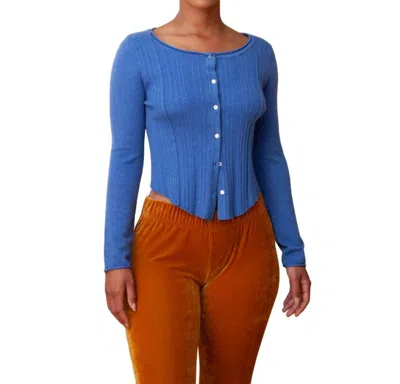 Kerisma Clara Top In Oceanside In Blue