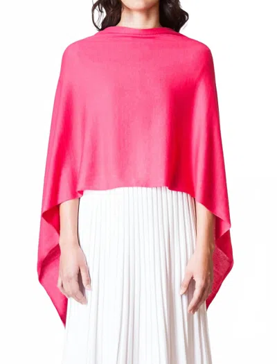 Kerisma Eden Poncho In Hot Pink