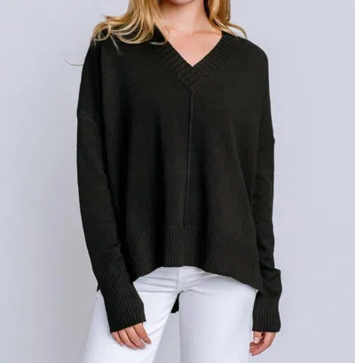 Kerisma Gwyneth V Neck Sweater In Black