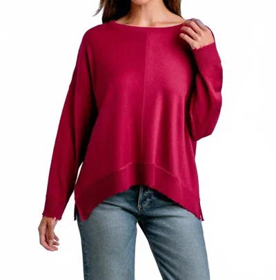 Kerisma Lawson Crewneck Top In Holly Berry In Multi