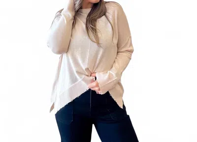 Kerisma Lawson Long Sleeve Top In Ecru In White