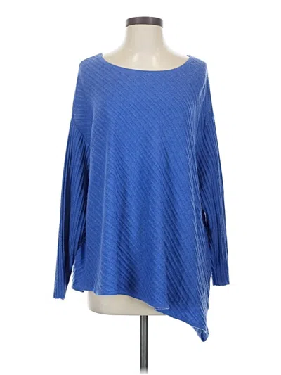 Pre-owned Kerisma Long Sleeve Blouse In Blue