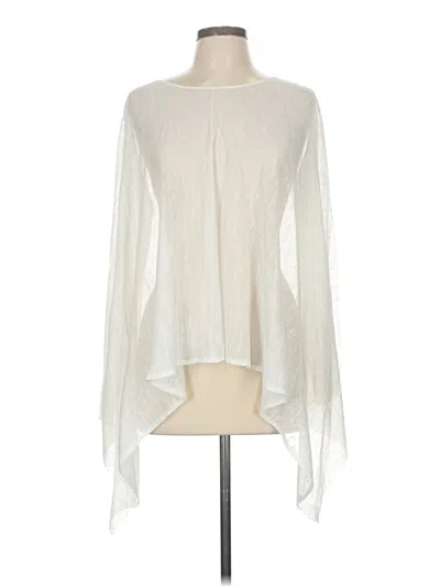 Pre-owned Kerisma Long Sleeve Blouse In White