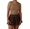 Kerisma Meimei Tank Top In Taupe/beige In Multi