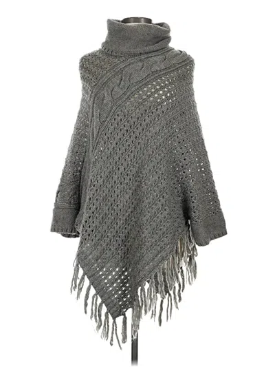 Pre-owned Kerisma Poncho In Gray
