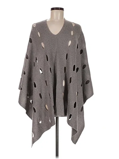 Pre-owned Kerisma Poncho In Gray