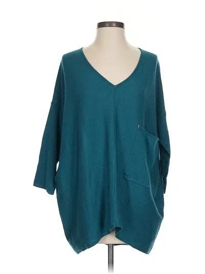Pre-owned Kerisma Poncho In Teal