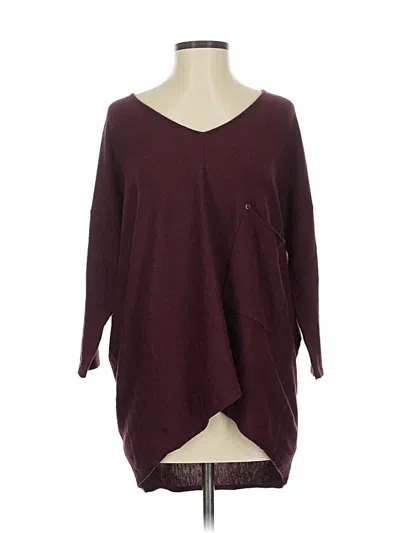 Pre-owned Kerisma Pullover Sweater In Burgundy