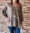 Kerisma Raven Top In Dark Taupe In Beige