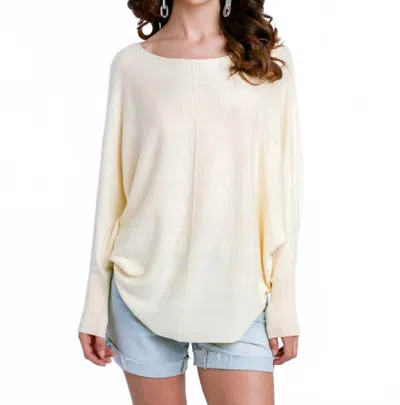 Kerisma Ryu Lin Sweater In French Vanilla In White