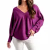 Kerisma Ryu V-neck Top In Purple Magic In Purple