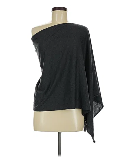 Pre-owned Kerisma Sleeveless Top Black One Shoulder Neckline Tops