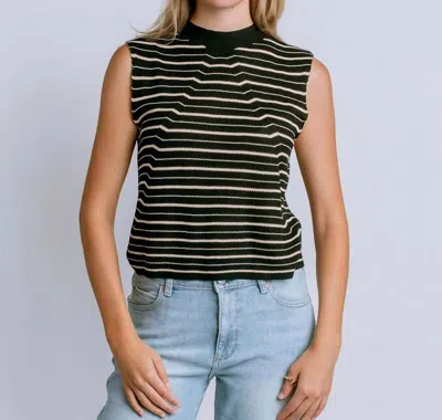 Kerisma Tira Tank Top In Black Beige In Transparent