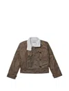 Kernemilk Pilot Jacket In Brown