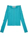 Kernemilk Spring Cardigan In 蓝色