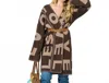 Kerri Rosenthal Blankie Love Lesson Cardigan In Taupe In Brown