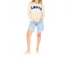 Kerri Rosenthal Boyfriend Loved Sweater In Natural In Neutral