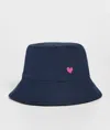 Kerri Rosenthal Bucket Hat In Midnight In Blue