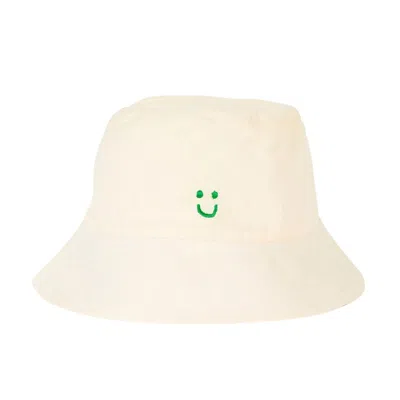 Kerri Rosenthal Bucket Hat In Oatmilk In Neutral