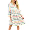 Kerri Rosenthal Charlie Dress In Multi In Multi