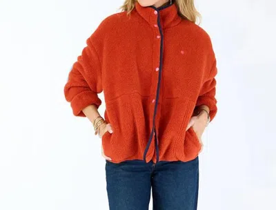 Kerri Rosenthal Coze Magoze Jacket In Rust In Red
