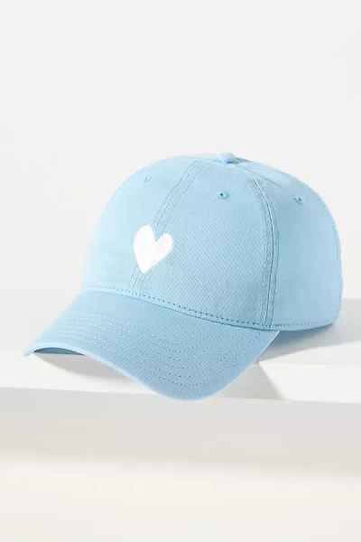 Kerri Rosenthal Embroidered Heart Baseball Cap
