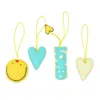 Kerri Rosenthal Good Love Ornaments Decor (set Of 4) In Multi
