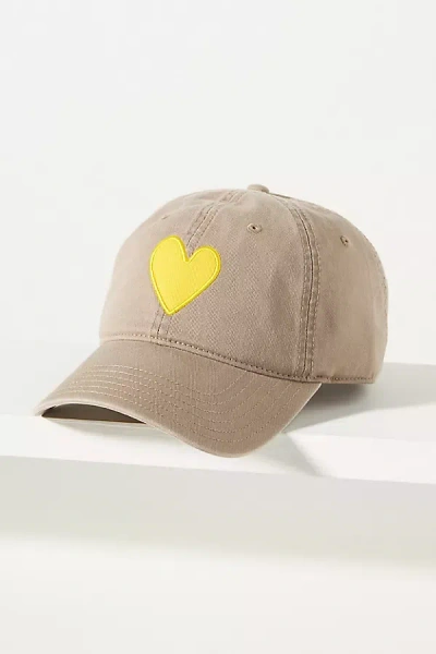 Kerri Rosenthal Heart Patch Baseball Cap