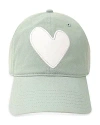 Kerri Rosenthal Heart Patch Baseball Hat - 100% Exclusive In Sage