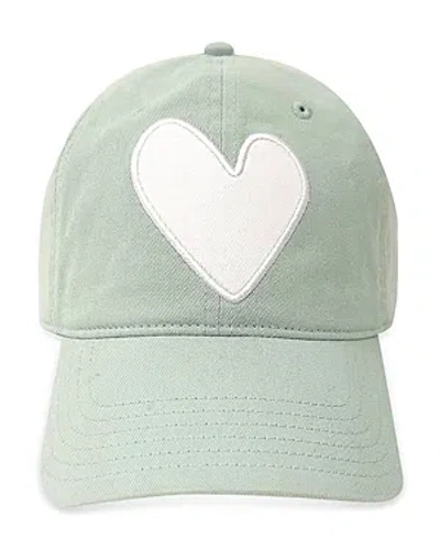 Kerri Rosenthal Heart Patch Baseball Hat - 100% Exclusive In Sage