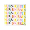Kerri Rosenthal Hugs + Kisses Block Of Love 8x8 In Multi